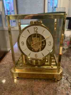 Lecoultre Atmos Heritage Clock -original Box And Instructions