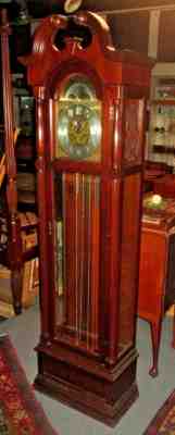 RIDGEWAY CENTENNIAL STATUE OF LIBERTY GRANDFATHER CLOCK LIMITED EDITION 1986