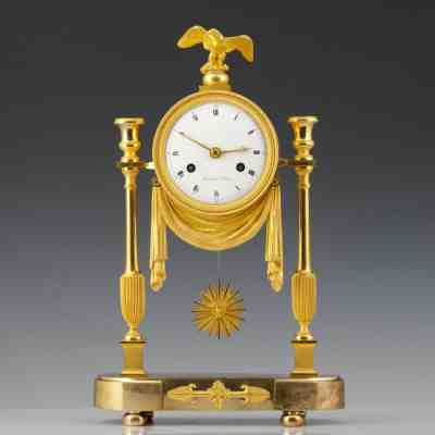 Jean Louis Audierne á Paris Master 1787-1813 Louis XVI Colum martel clock France