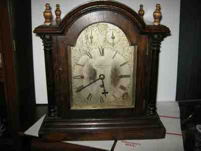 WALES & MCCULLOCH ENGLISH MANTLE CLOCK 1864-1875  FUSEE MOVEMENT
