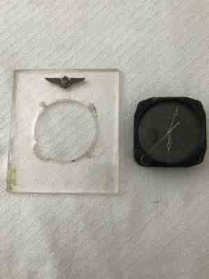 World War II Waltham CDIA Aircraft 8-Day Clock