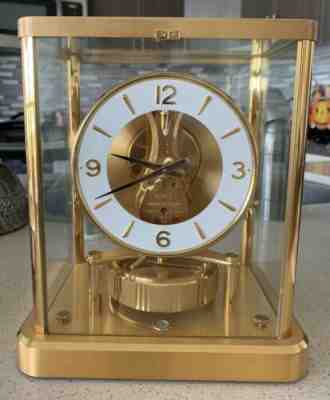 JAEGER LECOULTRE ATMOS CAL. 540 MANTLE SHELF CLOCK ~ RUNNING ~ EX+-NRMT ~ NO RES