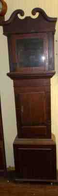 Antique Grandfather Clock 1790 Robert Fletcher of Chester 7 Ft 