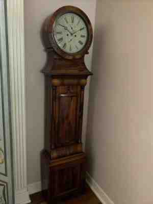 Antique Grandfather Clock - Rob Currer - Falkirk Scotland - Rosewood