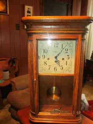 HOWARD MILLER SANDRINGHAM WESTMINISTER CHIME CLOCK 613-108