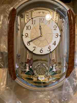 Seiko Melodies in Motion Limited Edition Garden Fairies Clock QXM284BRH