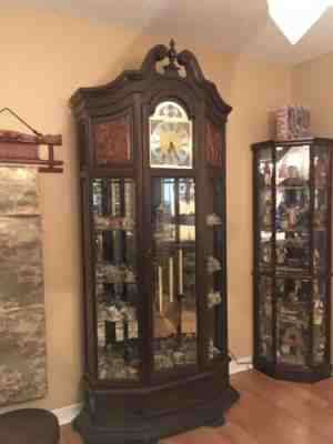 German Curio Grandfather Clock