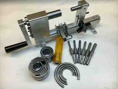 Ollie Baker Clock Mainspring Winder with Let Down Tool and Clamps