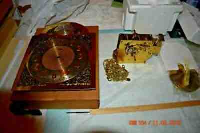 Emperor Grandfather clock kit, Hermle movement 451-030, Dial, pendulum and chime