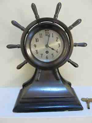 CHELSEA BRONZE MARINER CLOCK~ 3 3/4" DIAL