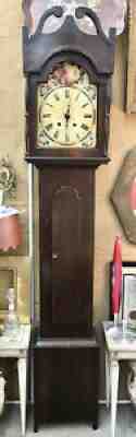 C.1790â??s Tall Case Grandfather Clock