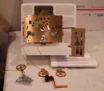 1161-853HS HERMLE GRANDFATHER CLOCK MOVEMENT 114CM CABLE DRIVEN TRIPLE CHIME