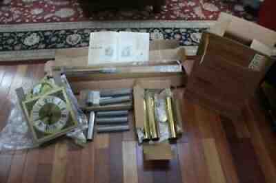 NOS Emperor Grandfather Clock Movement Model 101 Weights Pendulum  Chime Rod....
