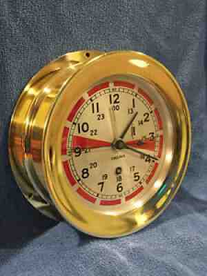 **FULLY RESTORED** 1935 Chelsea Radio Room Clock *RARE* 11E Movement Ser. 215170