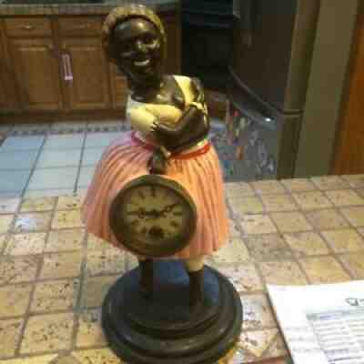 Rare Early Winking Eyes German Clock (Bradley & Hubbard)? 1858
