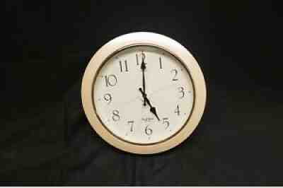 Rare Rhythm Floral Fantasy Small World Wall Clock