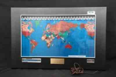 Kilburg Geochron Summer Solstice 224J Time Indicator Globe Atlas 22"x34"x5"