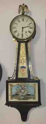 Seth Thomas Banjo No. 1 Wall Clock 1928