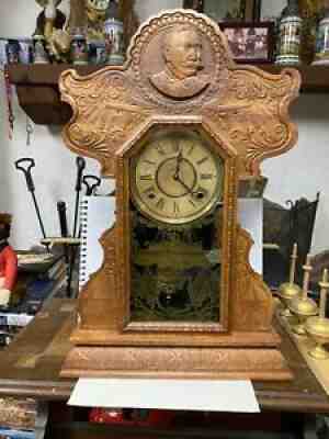 Gingerbread ingraham Dewey clock