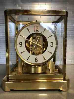 Nice Jaeger LeCoultre Atmos Clock Model 528-6 Running Condition