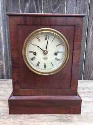Antique American 8 day Chauncey Jerome Fusee Shelf Clock