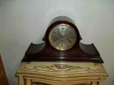 FULLY AND PROPERLY RESTORED HERSCHEDE WESTMINSTER CHIME MANTEL CLOCK