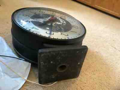 Coca Cola pharmacy counter antique lighted clock Wall mount double sided