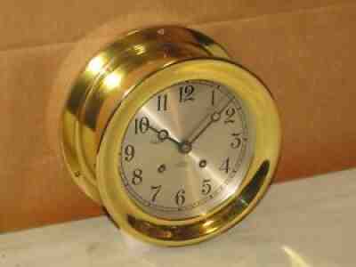CHELSEA VINTAGE SHIPS BELL CLOCK 6 DIAL 1951 RESTORED