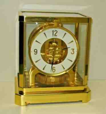 Rare Jaeger LeCoultre Atmos Clock Caliber 528-8 Swiss, Serviced 15 Jewel Working