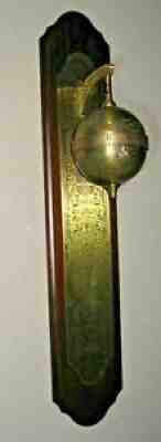 Thwaites & Reed Sir Francis Drake Falling Ball Mystery Gravity Clock Working