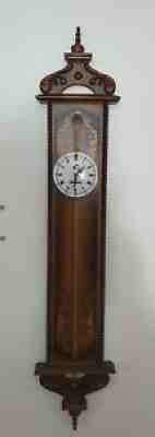 Gravity Saw Clock with Front Pendulum - Rare 36 Hour movement