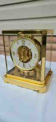 JAEGER LECOULTRE ATMOS CLOCK MODEL 528-8 15 Jewels SWISS RARE Excellent Cond