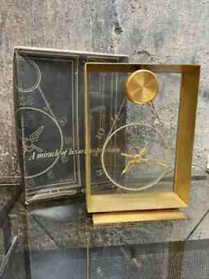 Jefferson Suspense Clock # 580-19 WORKS GREAT WITH ORIGINAL BOX