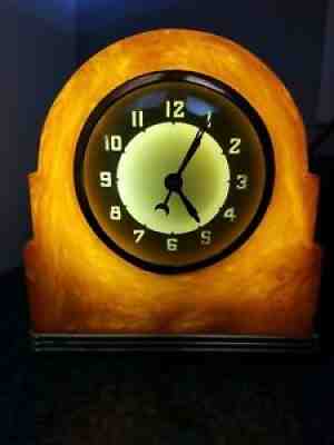 Lackner Neon Glo Dulcy Mantel Clock