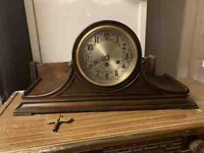 ANTIQUE HERSCHEDE HALL MANTLE CLOCK CINCINNATI, OHIO, GRAND PRIZE PANAMA PACIFIC
