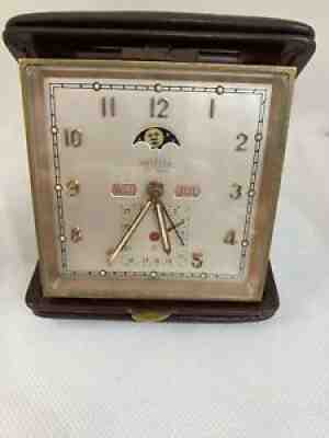 Angelus Folioluxe Triple Date Moonphase Travel Clock