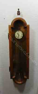 ONE OF A KIND GRAVITY OR SAWTOOTH CLOCK IN CASE ANNO 1750