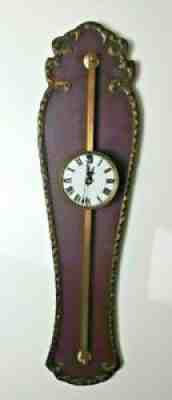 Warmink Gravity Saw Clock with Front Pendulum - Rare 36 Hour movement