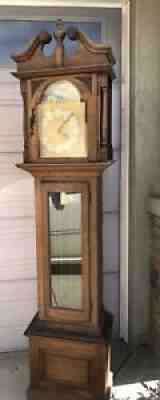 Grandfather Clock Emperor West German Movement Parts Or Repair Local Pick Up