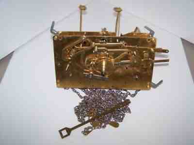 Urgos clock movement 03015 or 03124 100cm. rebuilt, tested, Facetime Support