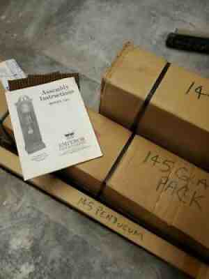 Emperor Grandfather Clock Complete Kit Model #145 Unassmbeled & Orignal Boxes