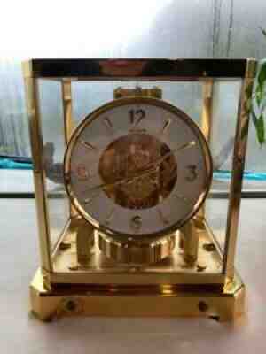 JAEGER LeCOULTRE ATMOS Mantel Clock Original Box/Papers ~ 1961 S/N 136615