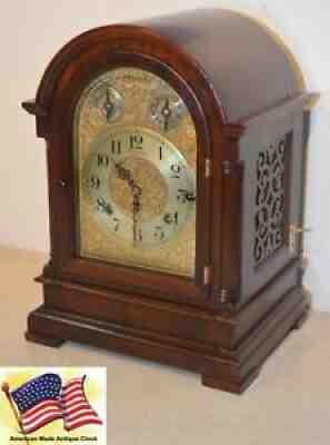 RESTORED SETH THOMAS GRAND & RARE ANTIQUE 8 BELL SONORA CHIME CLOCK 2000 - 1912