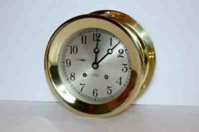 CHELSEA VINTAGE SHIPS BELL CLOCK WITH 6" DIAL~1951 KOREAN WAR ERA~RESTORED