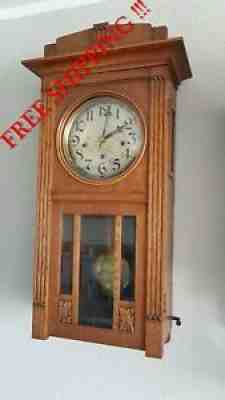 Unique Lorenz FurtwÃ¤ngler and Son - LFS Westminster chime wall clock ( 0305 )