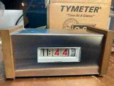 Vintage NOS TYMETER Pennwood Numechron Clock Mid-Century Modern Deco UNUSED!!