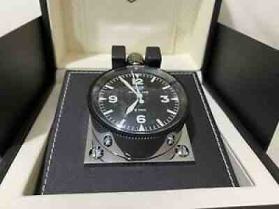 BRAND NEW BOXED TAG HEUER MASTER TIME HL 881 RALLY CARS MECHANICAL DESK CLOCK