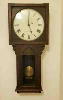 Antique Seth Thomas "Regulator No. 25" Model Wall Clock