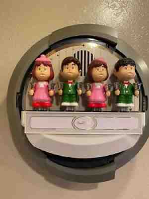 Rhythm Small World "Choir Kids" Musical Animated Clock 4mh696RH "RARE"