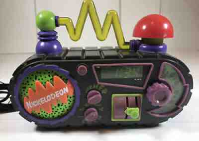 Nickelodeon TimeBlaster AM/FM Digital Alarm Clock Radio N2000 1995